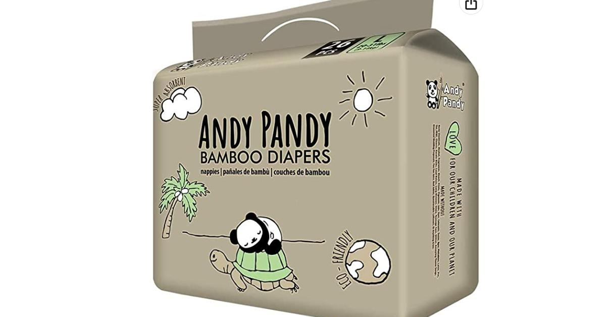 Andy Pandy Bamboo Disposable Diapers