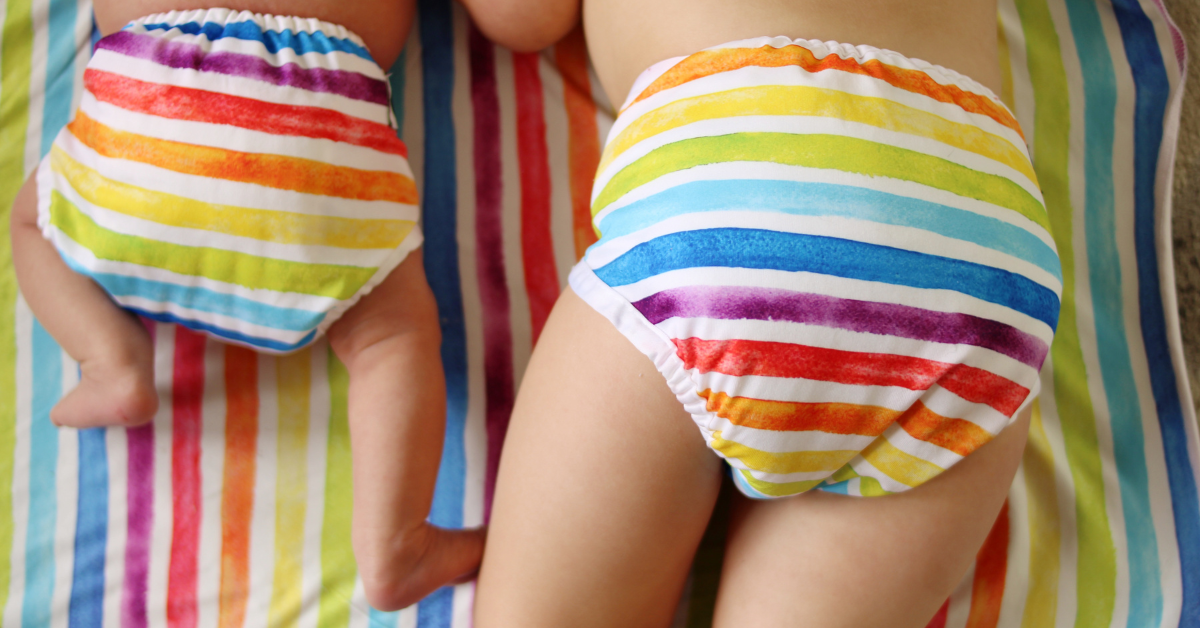 use cloth diapers to avoid diaper rash