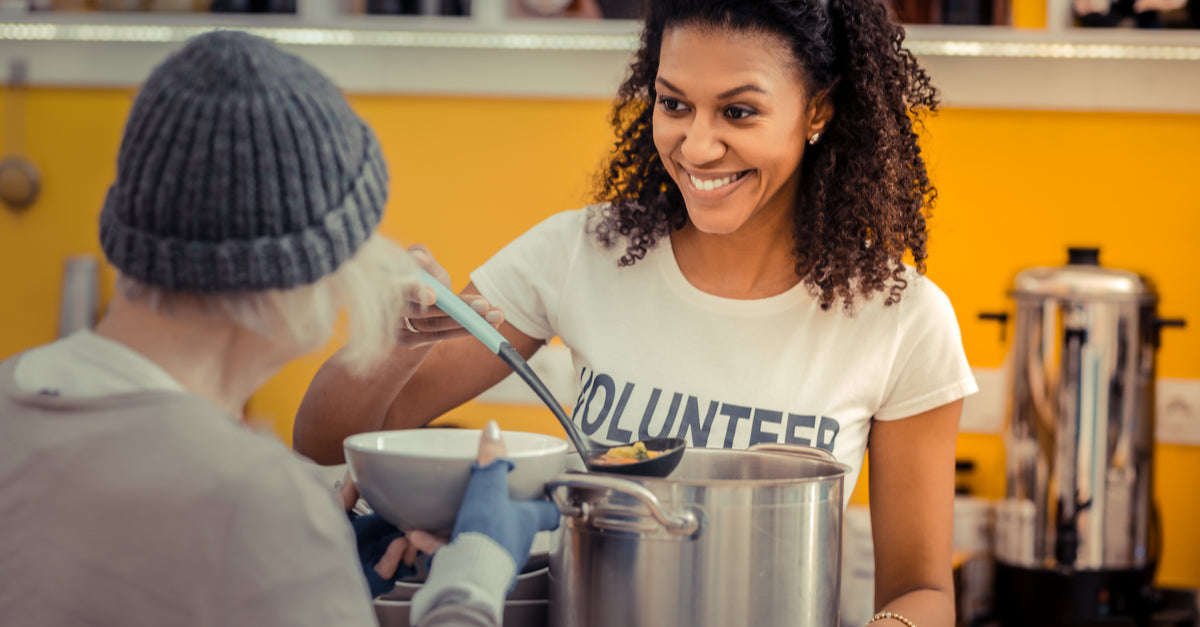 volunteering is a random act of kindness