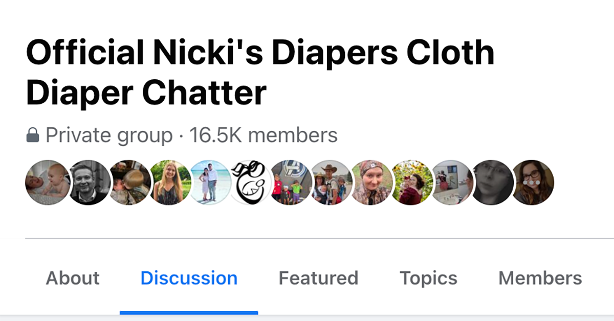 official nicki's diapers cloth diaper chatter