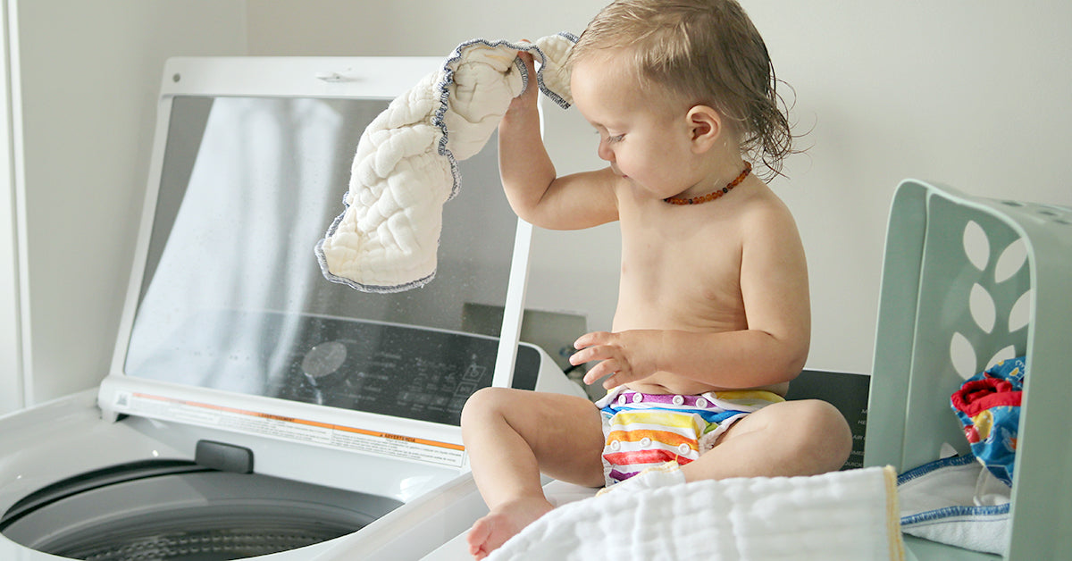 washing cloth diapers