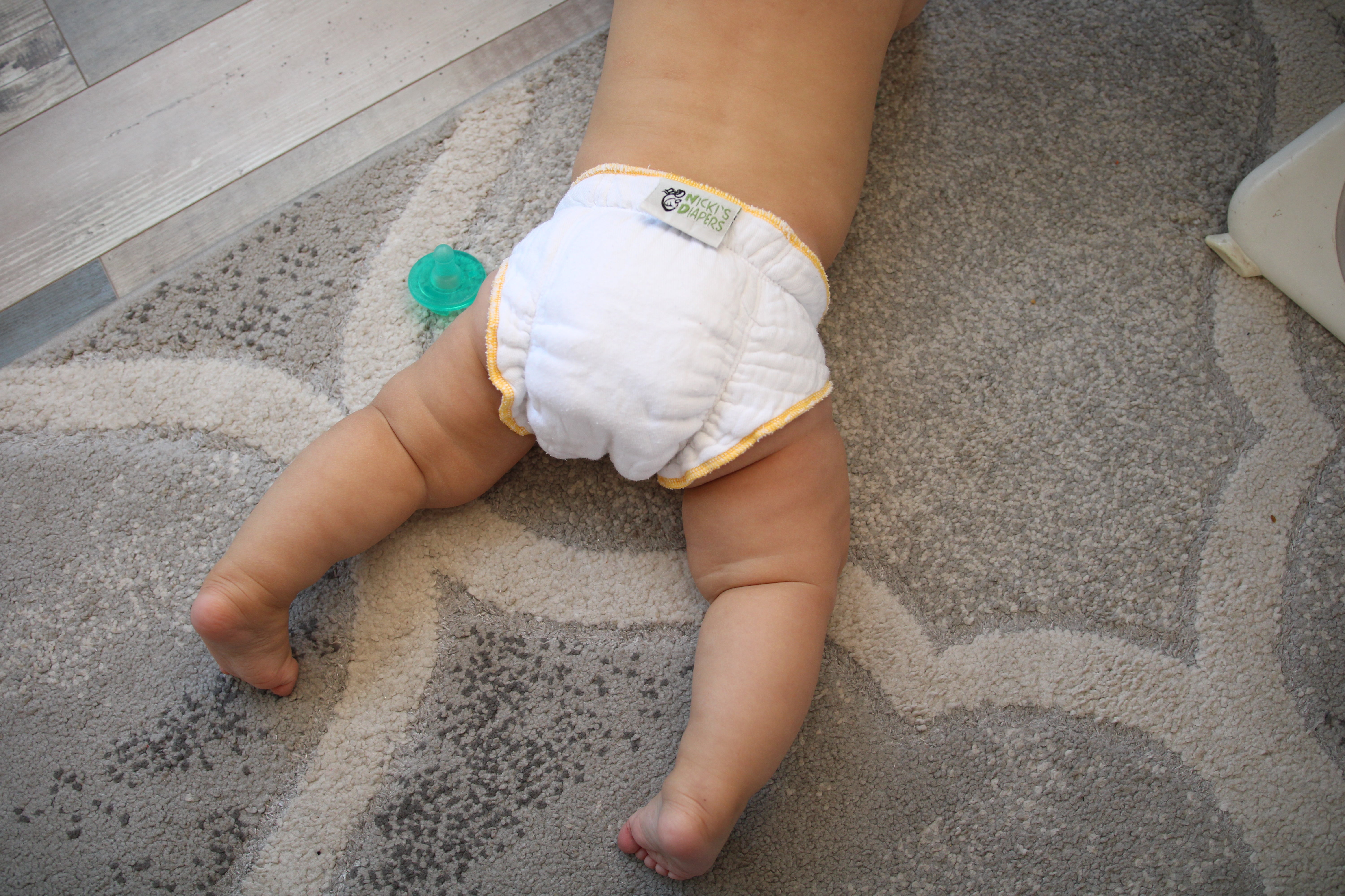 fitted type of cloth diaper