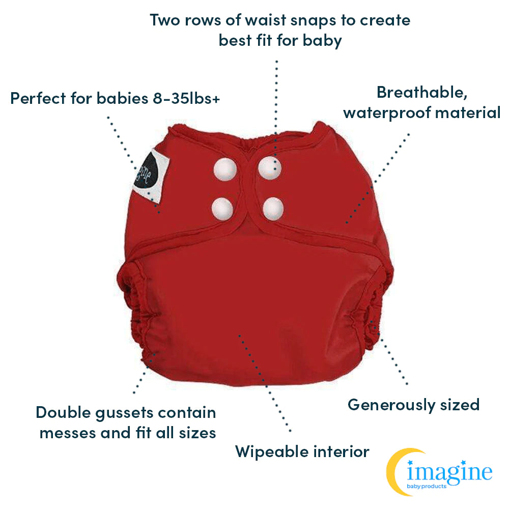 Functions of Imagine Baby Snap Diaper Cover