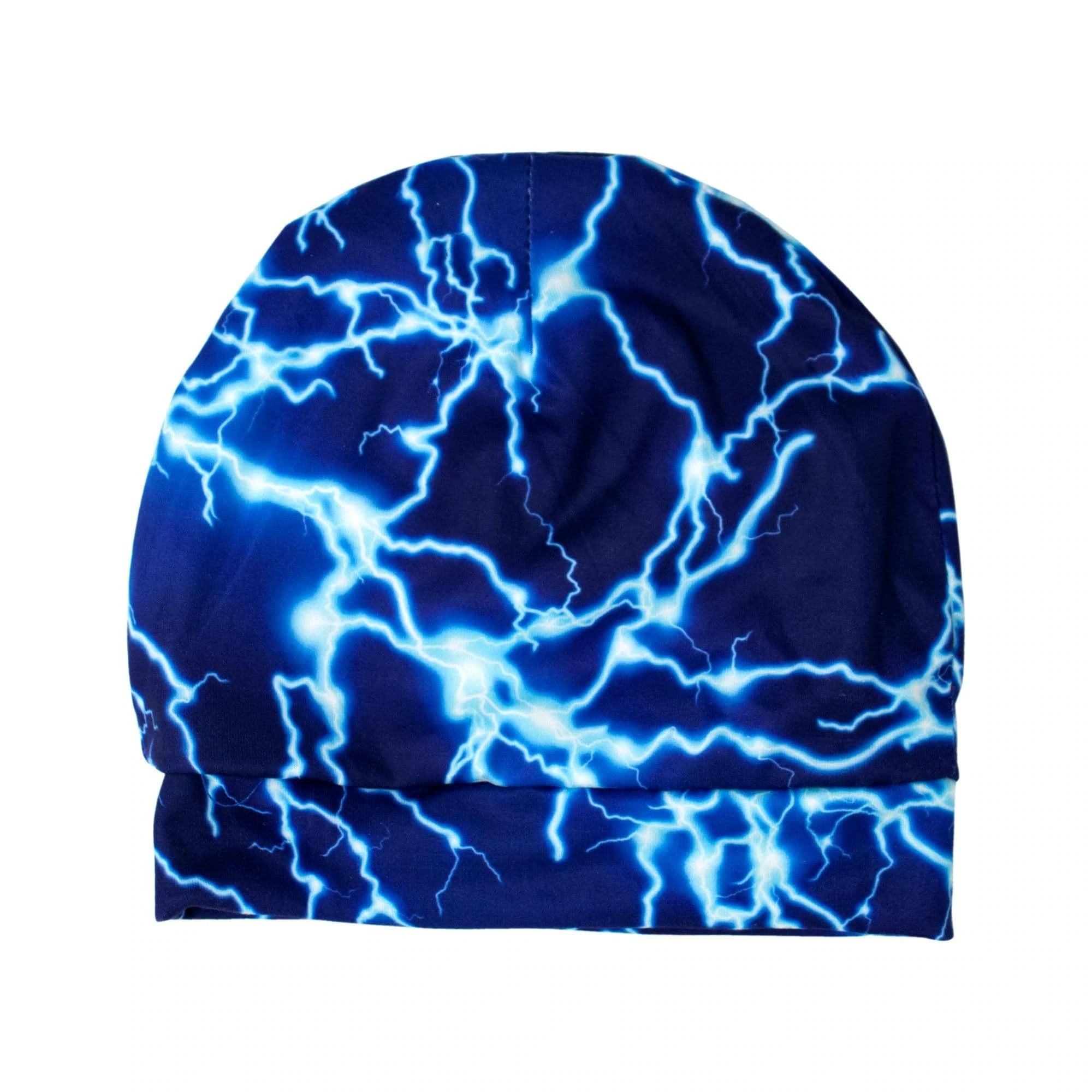 Image of Imagine Hat with Lightning Strikes print