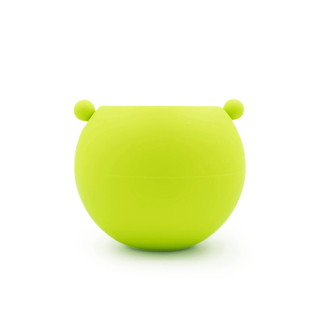 Nicki's Diapers Green Silicone Snack Cup