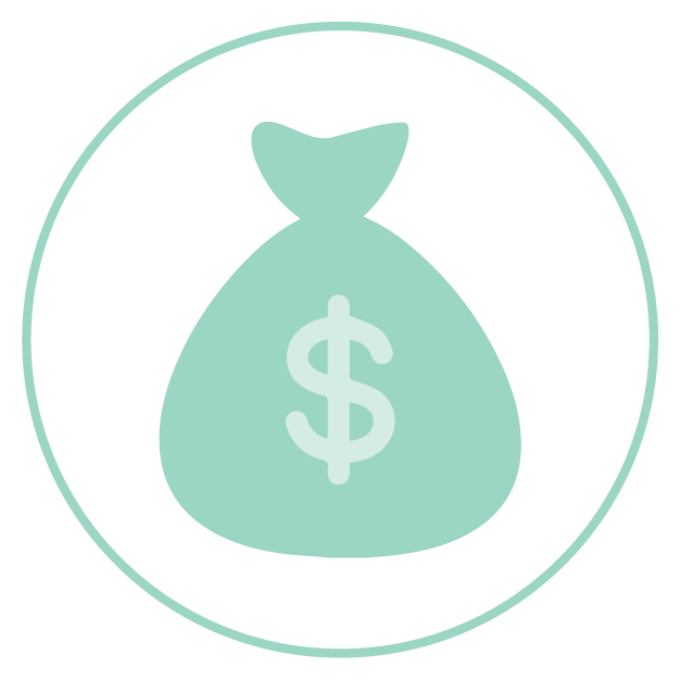 Money Bag Icon for Flexible Payments