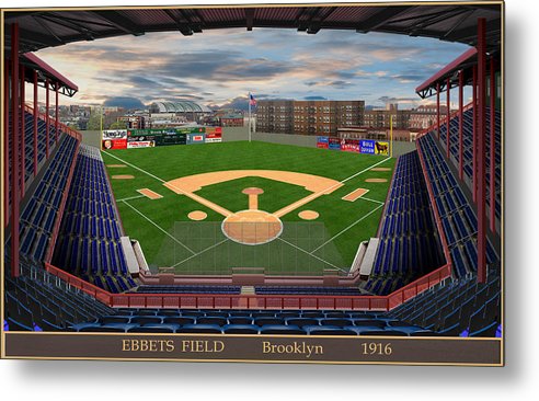 Yankee Stadium Metal Print