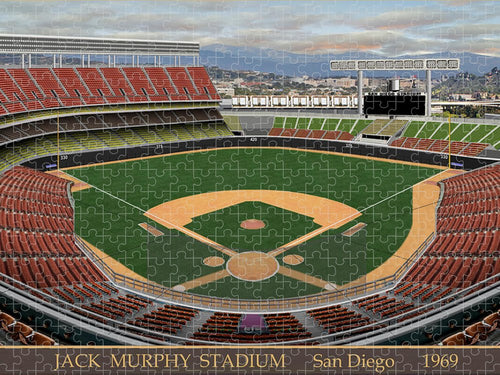 Sicks Stadium 1969 Jigsaw Puzzle