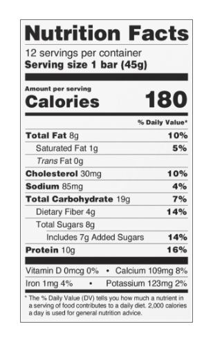 Nutrition Facts