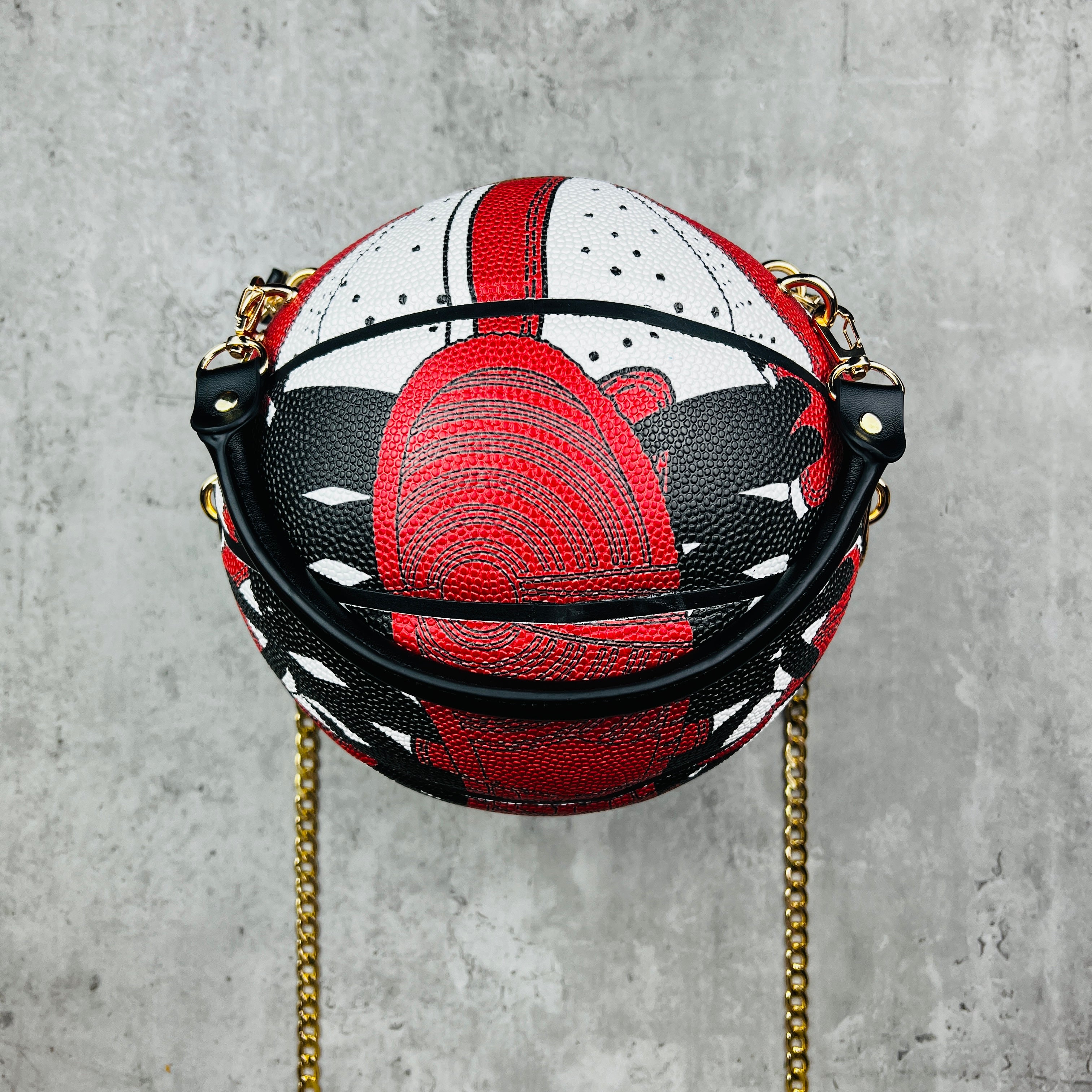Basketball Purse - Alex Malay | Basketball purse, Leather handle, Basketball