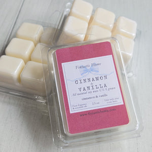 Cinnamon & Vanilla Wax Melt - Fintastic Haven