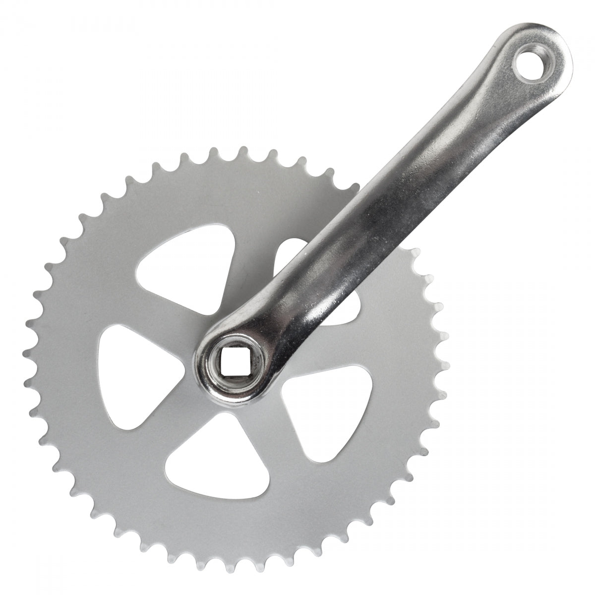 Origin8 P/P Track/SS Crankset, Square Spindle, 170x46, 3/32