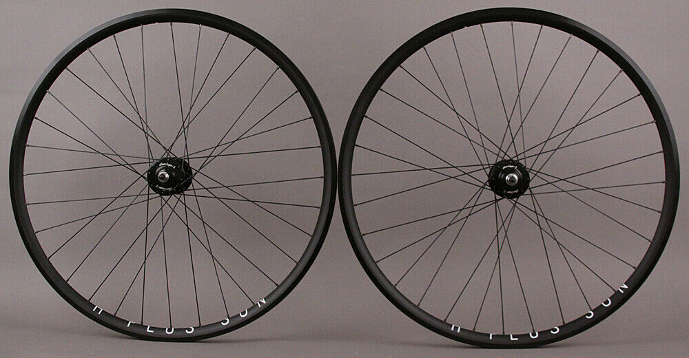 H Plus Son Hydra Black 32h Formula Track Hubs Fixed Gear Wheels