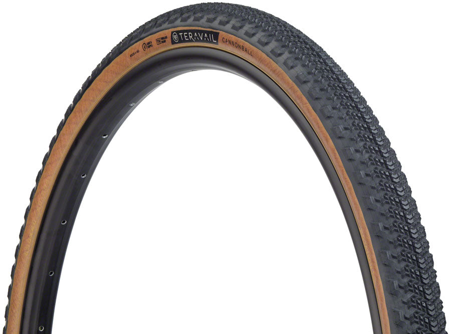 Teravail Cannonball Tire - 650b x 47, Tubeless, Folding, Black