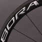 Campagnolo Bora Ultra 50 Carbon Clincher Wheelset Bright Label rim brake