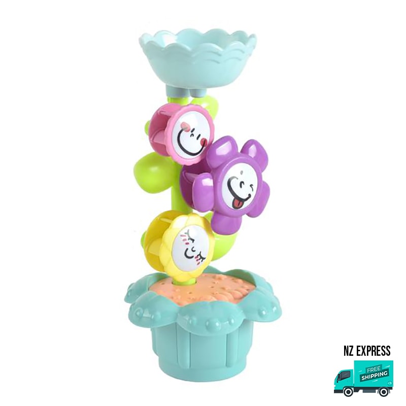 flower water sprinkler toy