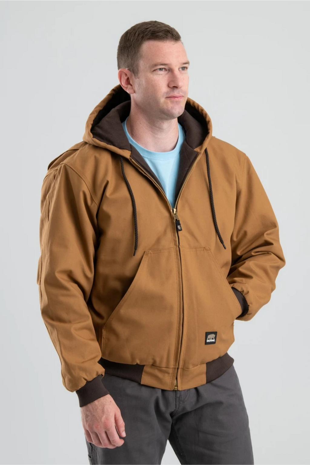 Icecap Insulated Hooded Work Jacket