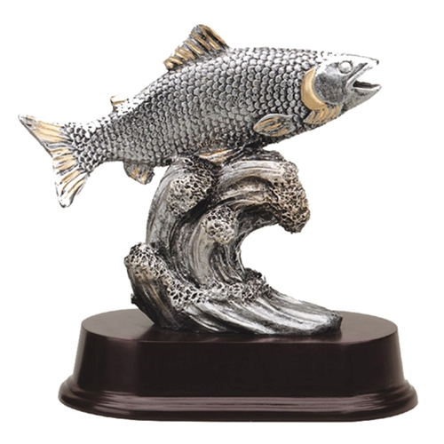 Fishing - Fish Figure on Base Trophy – River Signs