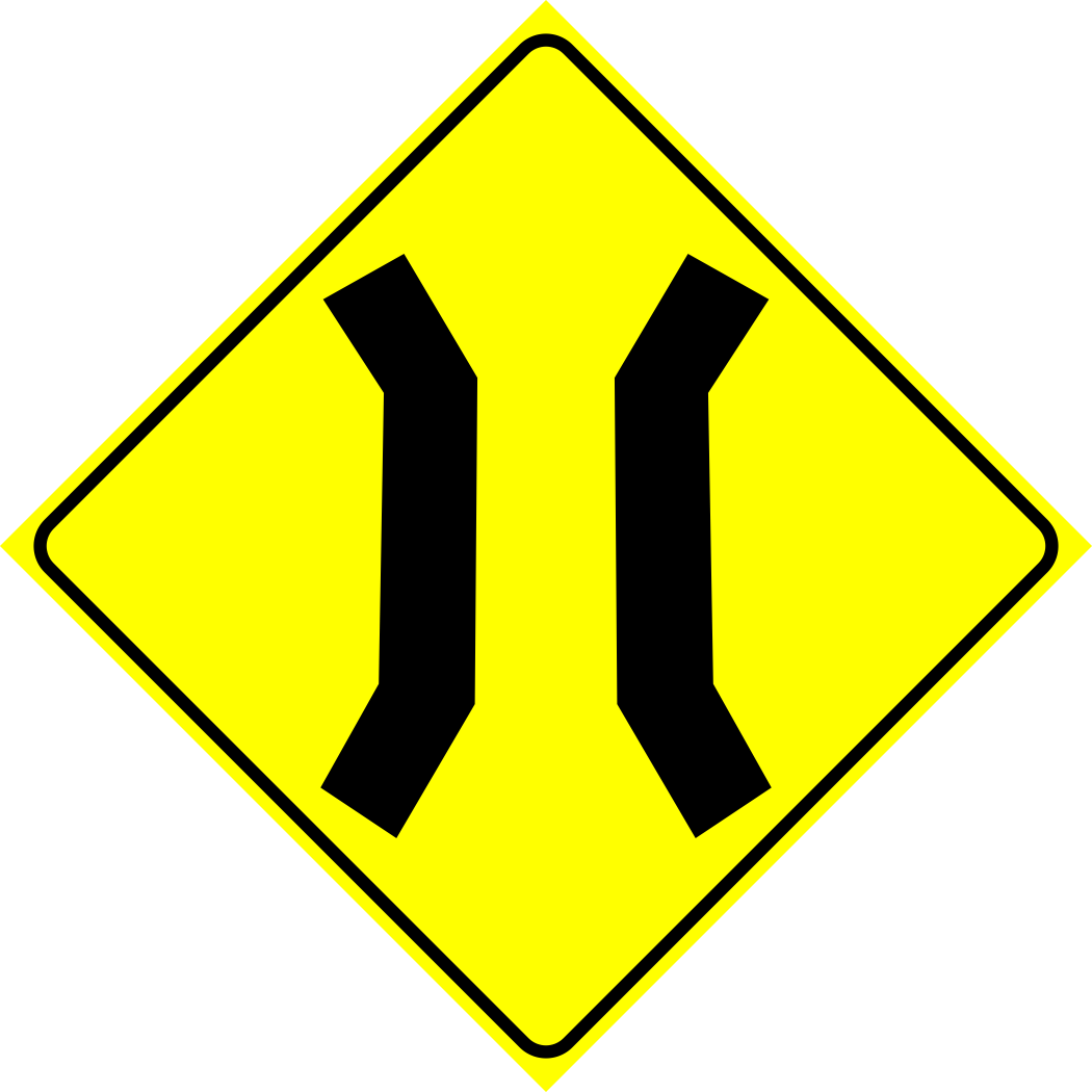 Narrow Structure Sign MUTCDC WA-24 – River Signs