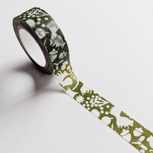 Chamilgarden Washi Tape-Thin Green USUAO (MTW-CH285) - Shop path Washi Tape  - Pinkoi