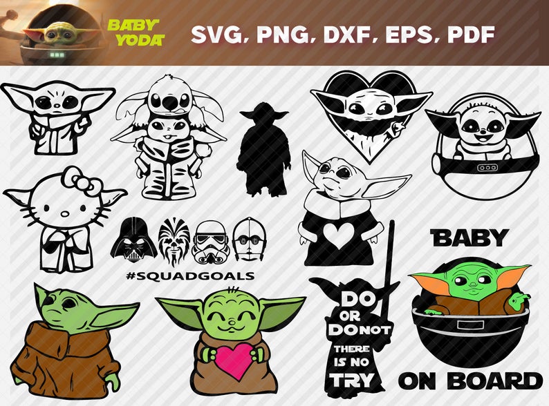 Free Free 169 Svg Files Baby Yoda Svg SVG PNG EPS DXF File