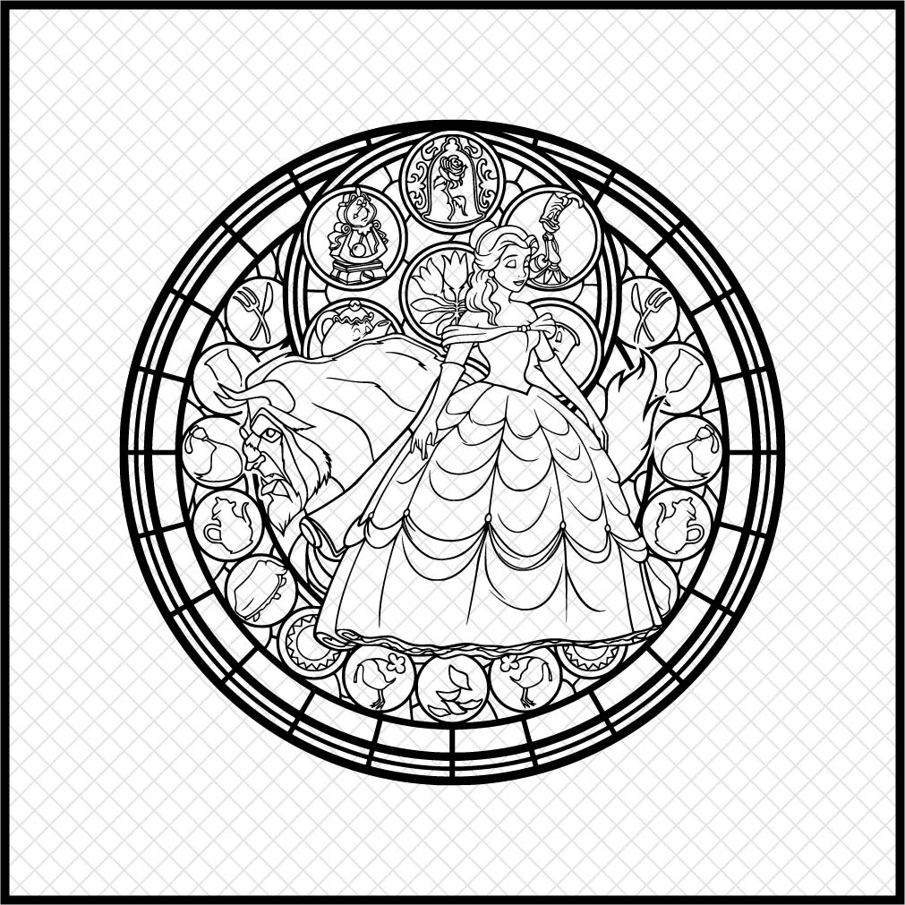 Free Free 218 Disney Mandala Svg SVG PNG EPS DXF File