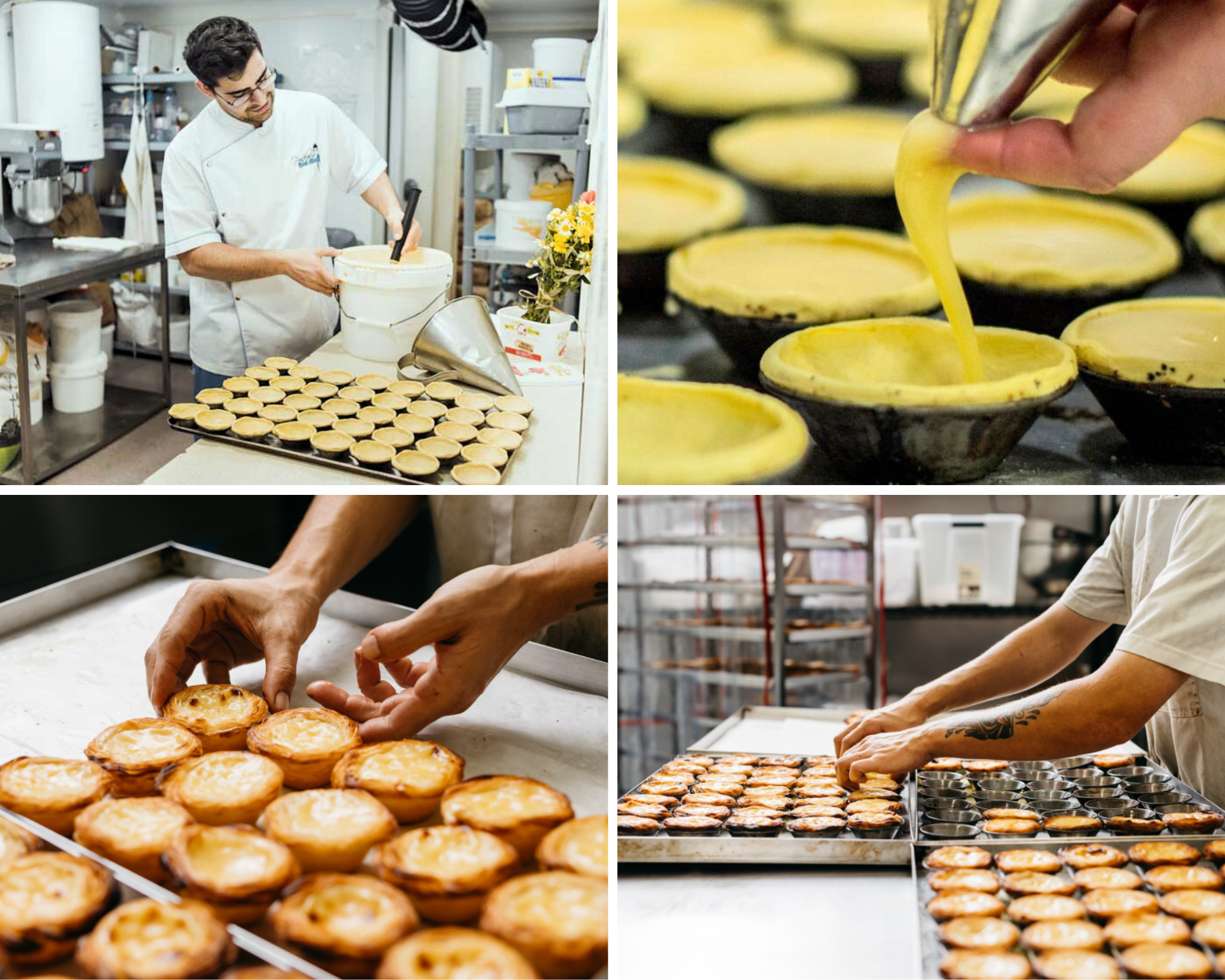 Pastel de Belém et Pastel de Tentúgal