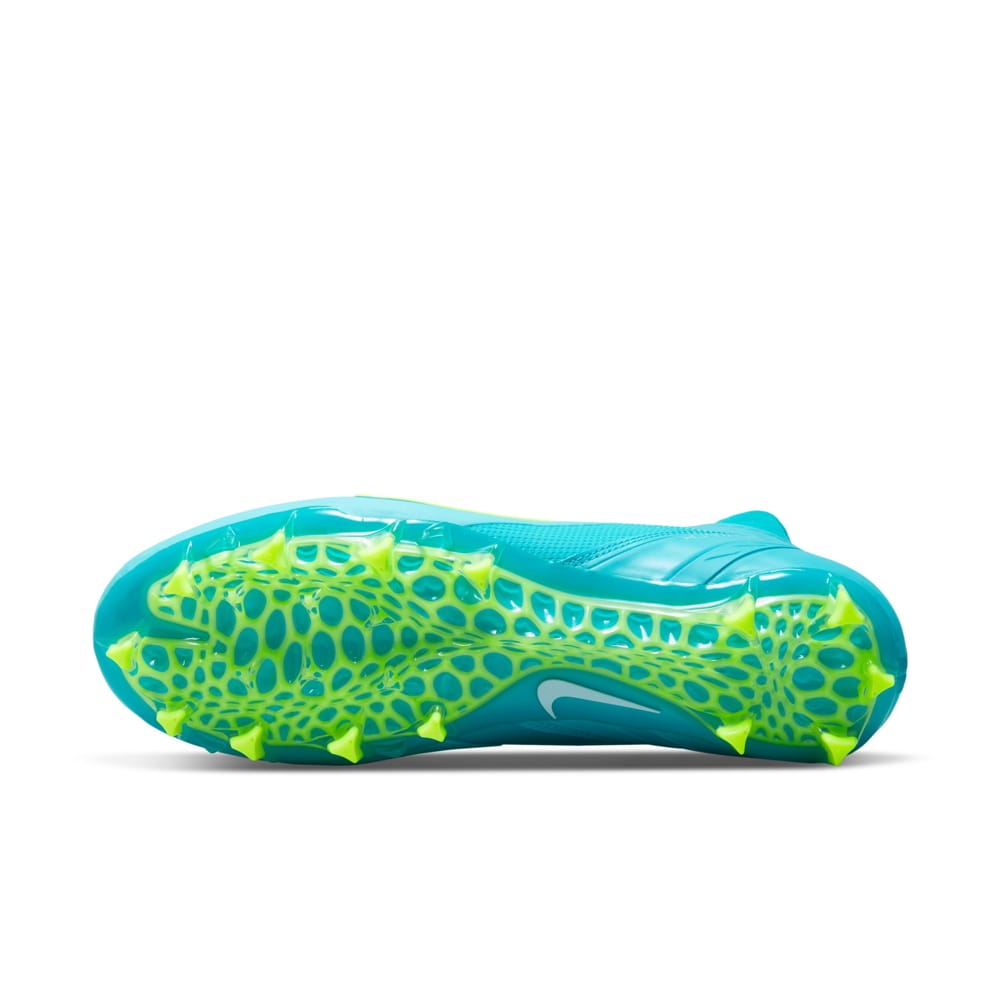 Nike Alpha Huarache 8 Elite Turquoise Blue/Volt Lacrosse Cleats