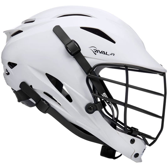 Stx Rival Jr Youth White Lacrosse Helmet