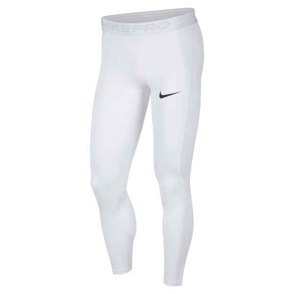 white nike tights