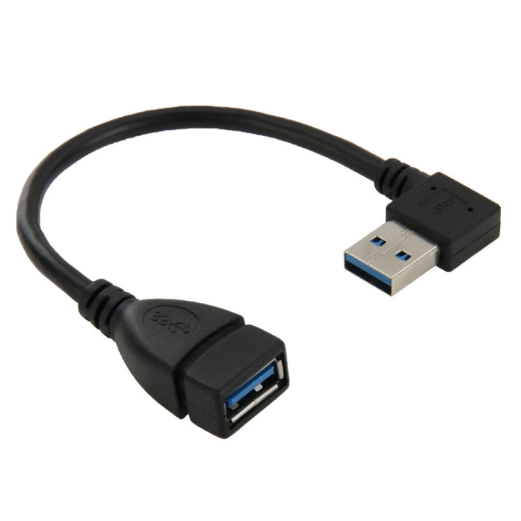 90 Degree Right Angle USB 3.0 Extension Cable Male Female