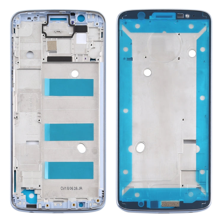 Bisel Marco LCD de Carcasa Frontal Para Motorola Moto G6 Plus (Azul