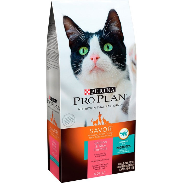 Catastrofe vrijheid strak Purina Pro Plan Savor Adult Salmon & Rice Formula Dry Cat Food —  Pet-Go-Round