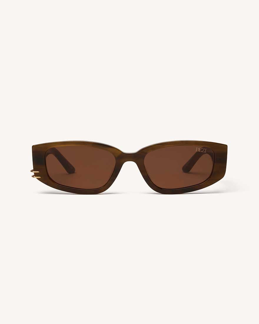 HALF & HALF TORTOISE / COGNAC / GOLD