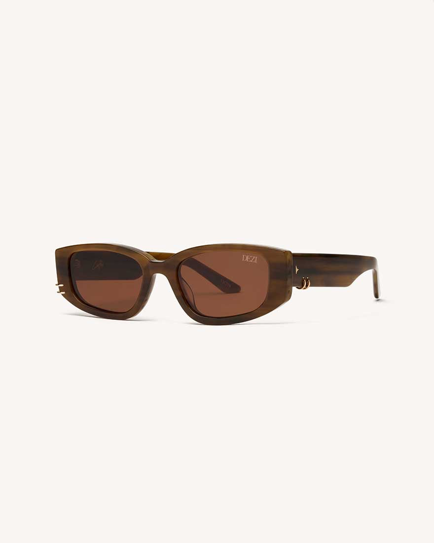 HALF & HALF TORTOISE / COGNAC / GOLD