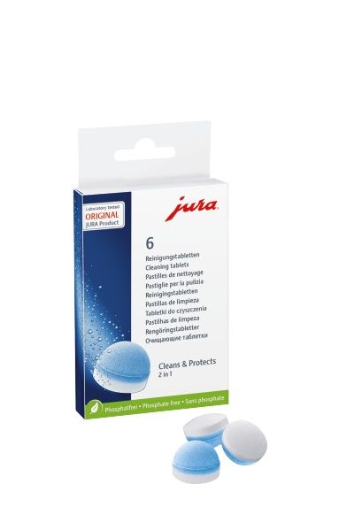 36 Pastilles de Nettoyage 2-Phasen Tabs pour Jura ENA Micro GIGA