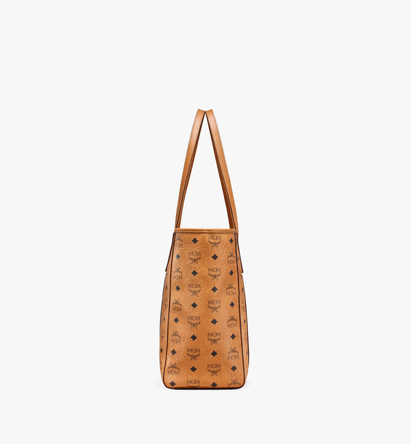 MCM Essential Boston Bag in Visetos Original –