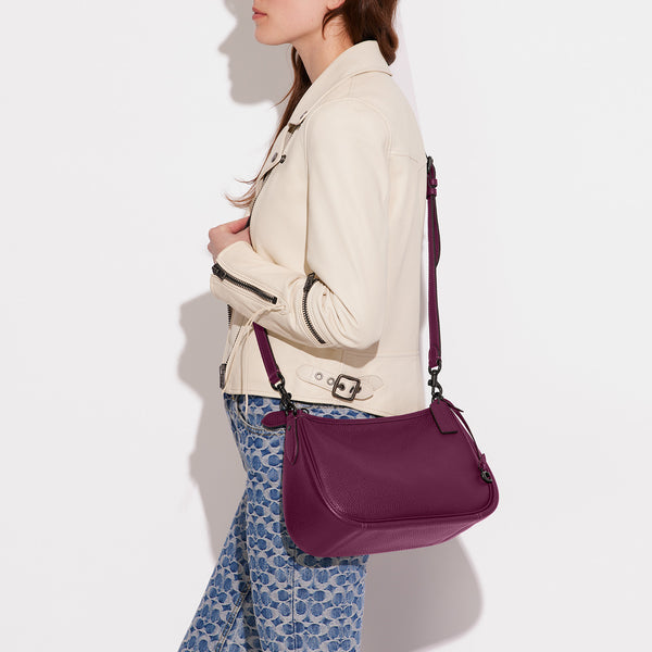 Coach Cary Signature Canvas Shoulder Bag