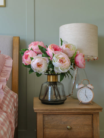 Perfect Peonies | Faux Peony Arrangement