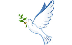 THE DOVE OF PEACE AND THE OLIVE TREE