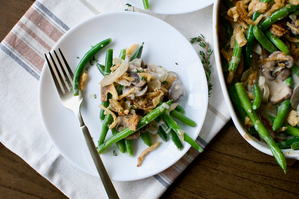 Vegan Green Bean Casserole