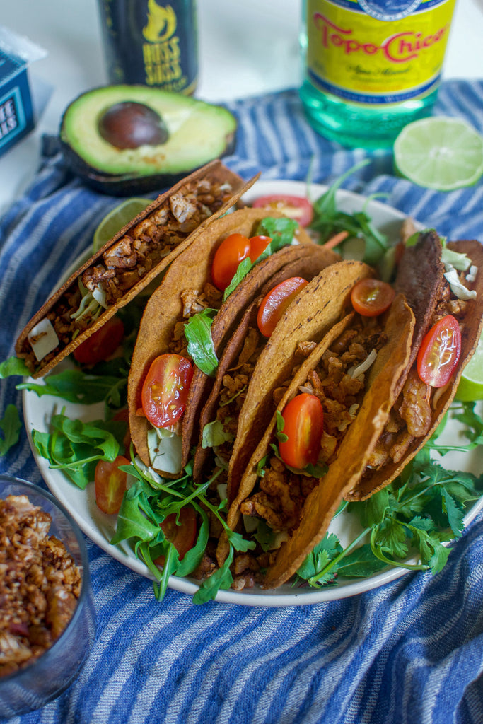 Roasted Vegan Cauliflower Tacos