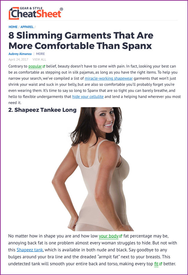 Most Comfortable Bra Ever - Learn more about Shapeez in the media