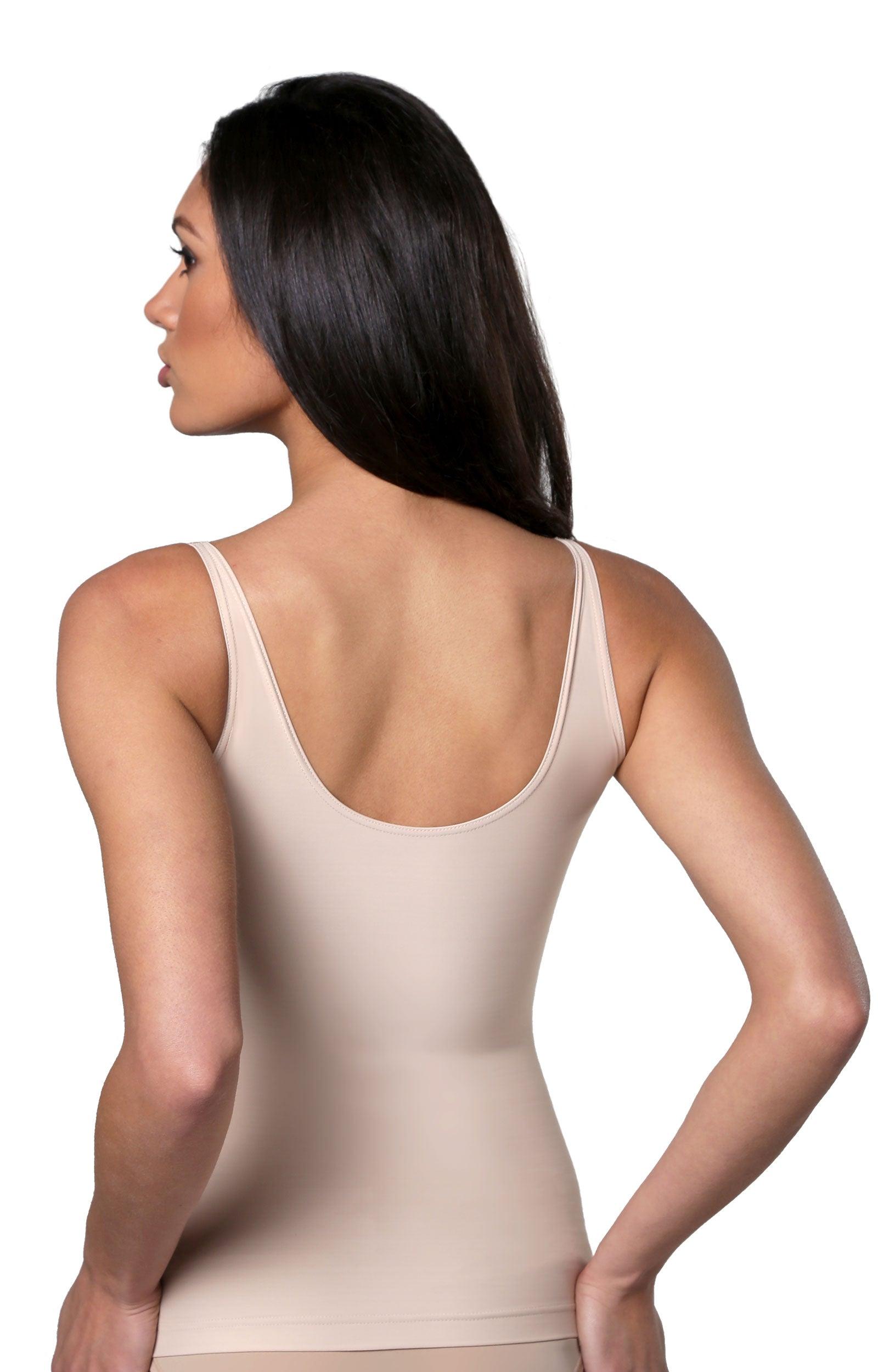 Wozhidaoke Bras for Women Adjustable Front Closure Post Bra Compression  Tank Top Shapewear Top Push Up Bra