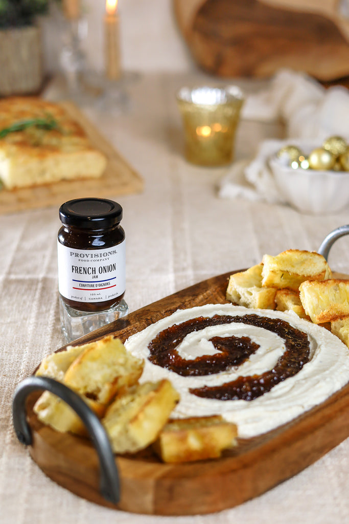 The Best Whipped Feta & French Onion Jam Dip