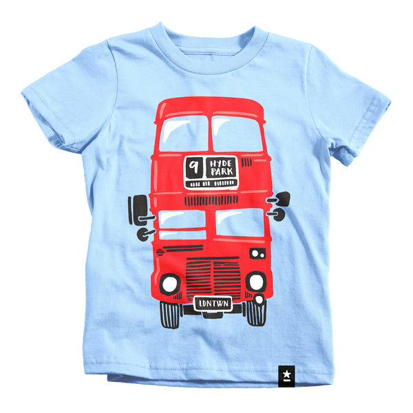 London Red Double Decker Bus T-shirt - Kids – Stately Type