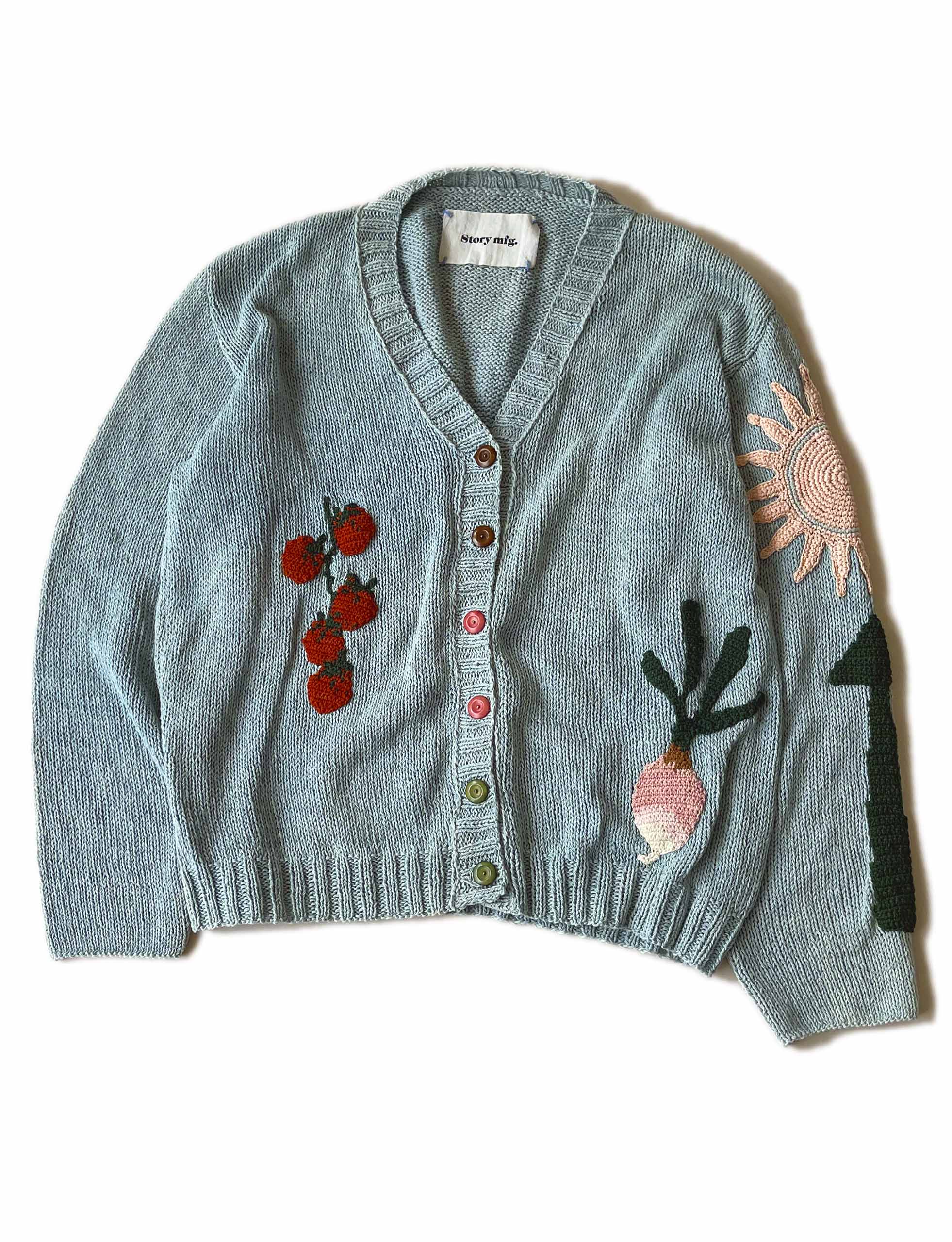 桜 印 story mfg Blue Twinsun Cardigan | www.tegdarco.com