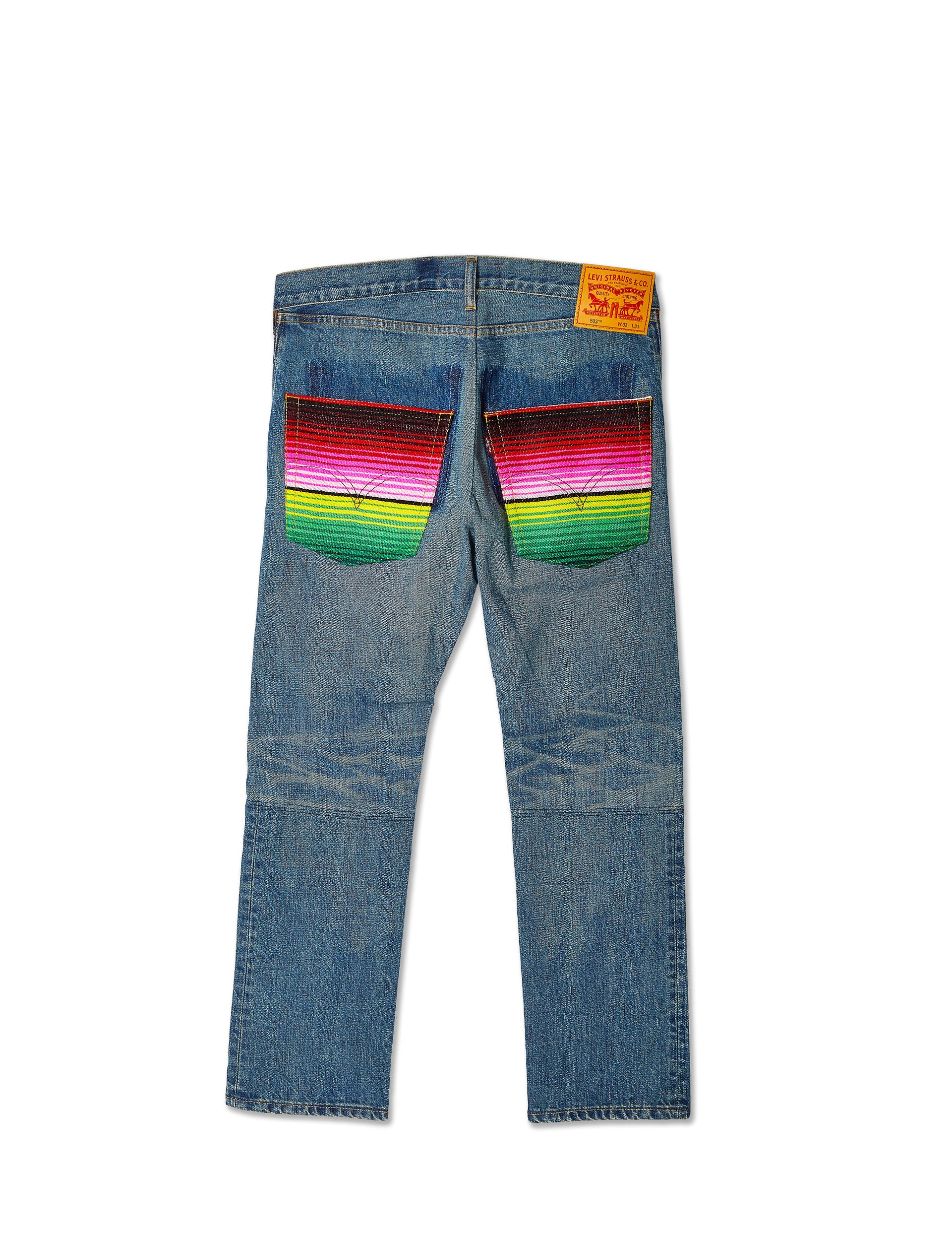 Junya Watanabe MAN x Levis Pants (Indigo Mix) - minishopmadrid