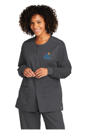 wonderwink scrub jacket