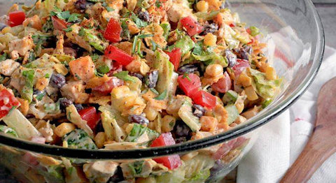 Tex-Mex Chopped Chicken Salad, Posh Style Recipe